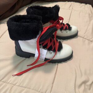 NWT J.Crew Women's Classic Nordic Leather Winter/Hiking Boots Size 8-M